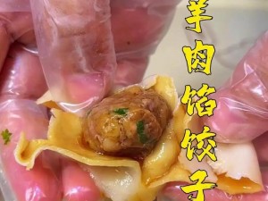 美味多汁的肉馅小水饺，老师要稳住，吃起来鲜香无比