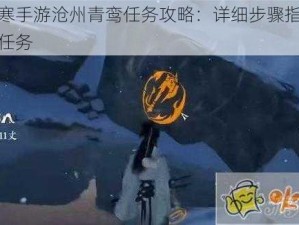 逆水寒手游沧州青鸾任务攻略：详细步骤指引你完成任务