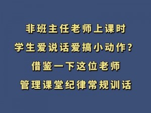 《中国式班主任课堂管理秘籍：应对第关上课违纪行为攻略》